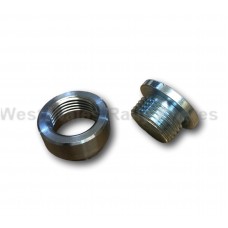 Lambda Exhaust Oxygen Sensor Boss nut & Blanking plug, bolt M18 x 1.5 Lambda Exhaust Oxygen Sensor Boss nut & Blanking plug, bolt M18 x 1.5